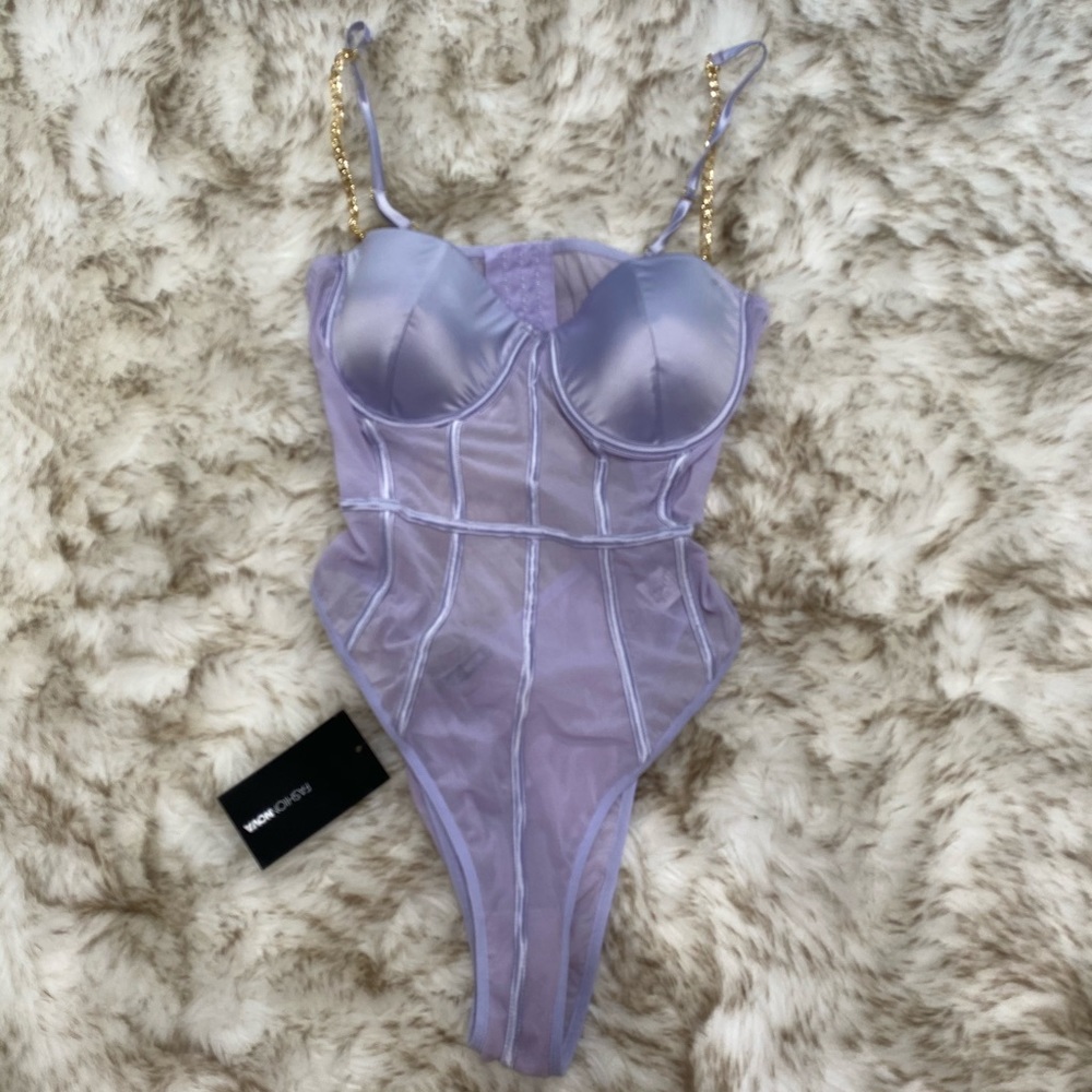 Padded Mesh Bodysuit